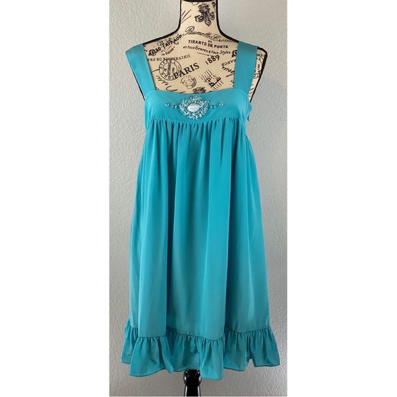 Vintage 90’s / Y2K Whitley Silk Dress, size Small - Picture 1 of 8